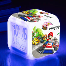 Lade das Bild in den Galerie-Viewer, Super Mario Digital Wecker mit LED und Farbwechsel kaufen - Pk.toys