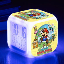 Lade das Bild in den Galerie-Viewer, Super Mario Digital Wecker mit LED und Farbwechsel kaufen - Pk.toys