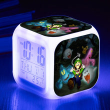 Lade das Bild in den Galerie-Viewer, Super Mario Digital Wecker mit LED und Farbwechsel kaufen - Pk.toys