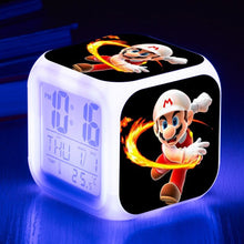 Lade das Bild in den Galerie-Viewer, Super Mario Digital Wecker mit LED und Farbwechsel kaufen - Pk.toys
