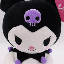 Lade das Bild in den Galerie-Viewer, My Cute Melody Kuromi – Süße Plüsch Puppe (ca. 20cm) kaufen - Pk.toys