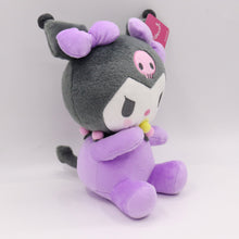 Lade das Bild in den Galerie-Viewer, My Cute Melody Kuromi – Süße Plüsch Puppe (ca. 20cm) kaufen - Pk.toys