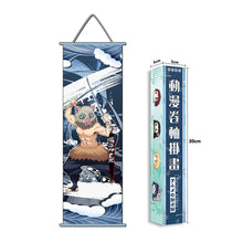 Lade das Bild in den Galerie-Viewer, Demon Slayer Stoff Poster Wandaufhänger - viele Motive kaufen - Pk.toys