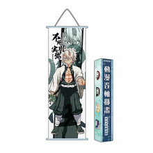 Lade das Bild in den Galerie-Viewer, Demon Slayer Stoff Poster Wandaufhänger - viele Motive kaufen - Pk.toys