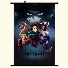 Lade das Bild in den Galerie-Viewer, Demon Slayer Stoff Poster Wandaufhänger - viele Motive kaufen - Pk.toys