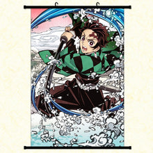 Lade das Bild in den Galerie-Viewer, Demon Slayer Stoff Poster Wandaufhänger - viele Motive kaufen - Pk.toys