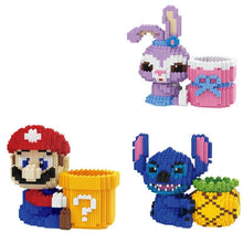 Lade das Bild in den Galerie-Viewer, Bausteine Stiftehalter zum selbstbauen - verschieden Motive kaufen - Pk.toys