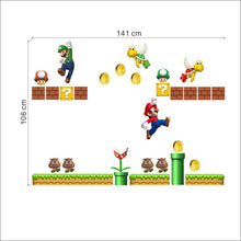 Lade das Bild in den Galerie-Viewer, Super Mario 3D Wandsticker Wand Aufkleber kaufen - Pk.toys