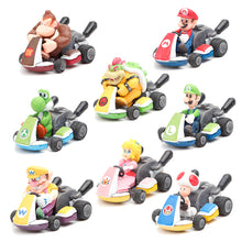 Lade das Bild in den Galerie-Viewer, 8er Set Super Mario Kart Spielzeug Autos kaufen - Pk.toys