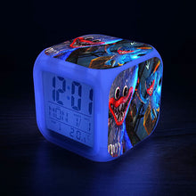 Lade das Bild in den Galerie-Viewer, Huggy Wuggy Poppy Playtime Digitaler Wecker Uhr in vielen Motiven kaufen - Pk.toys