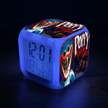 Lade das Bild in den Galerie-Viewer, Huggy Wuggy Poppy Playtime Digitaler Wecker Uhr in vielen Motiven kaufen - Pk.toys