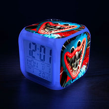Lade das Bild in den Galerie-Viewer, Huggy Wuggy Poppy Playtime Digitaler Wecker Uhr in vielen Motiven kaufen - Pk.toys