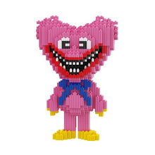 Lade das Bild in den Galerie-Viewer, Huggy Wuggy oder Kissy Missy Baustein Figur zum selbstbauen kaufen - Pk.toys