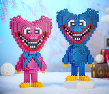 Lade das Bild in den Galerie-Viewer, Huggy Wuggy oder Kissy Missy Baustein Figur zum selbstbauen kaufen - Pk.toys