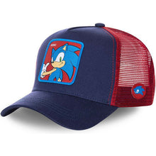 Lade das Bild in den Galerie-Viewer, Sonic oder Knuckles Snapback Baseball Cap in 2 Farben kaufen - Pk.toys