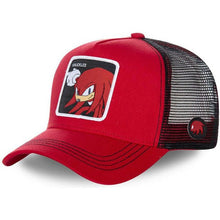 Lade das Bild in den Galerie-Viewer, Sonic oder Knuckles Snapback Baseball Cap in 2 Farben kaufen - Pk.toys
