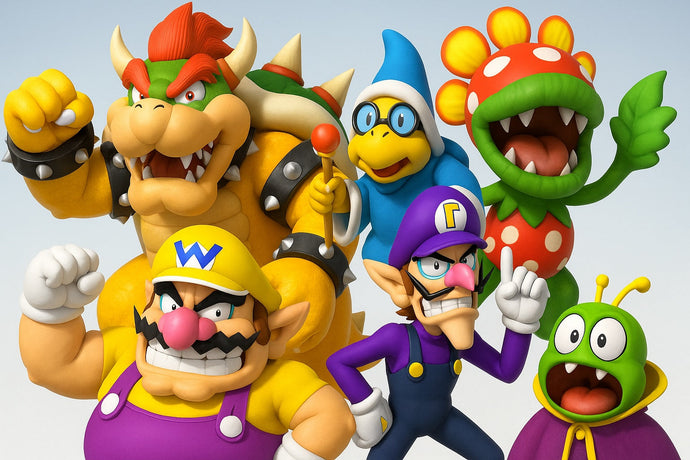 Die besten Bösewichte in Super Mario Spielen -Diese Schurken lieben wir zu hassen!
