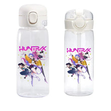 Lade das Bild in den Galerie-Viewer, Praktische Hunterx K-Pop Demon Hunters Wasserflasche für Sport &amp; Alltag – erhältlich in 400 und 600 ml
