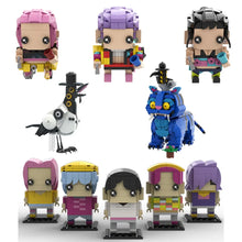 Lade das Bild in den Galerie-Viewer, Huntrx K-Pop Demon Hunters Charakterfiguren als Klemmbaustein-Bausets zum Selberbauen
