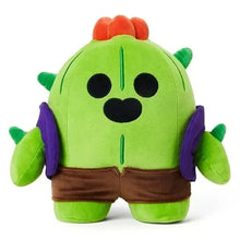 Lade das Bild in den Galerie-Viewer, Brawl Stars Kuscheltiere Leon Spike etc. (ca. 25cm)
