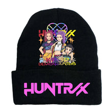 Lade das Bild in den Galerie-Viewer, Kuschelig warme Winter-Beanies im K-Pop Demon Hunters Design
