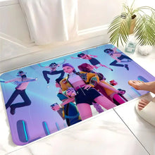 Lade das Bild in den Galerie-Viewer, K-Pop Demon Hunters Zimmerteppiche und Matten mit rutschfester Unterseite
