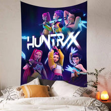 Lade das Bild in den Galerie-Viewer, Dekoratives Hintergrund- und Wandposter im K-Pop Demon Hunters Design – ideal für Geburtstage, Events und Partys
