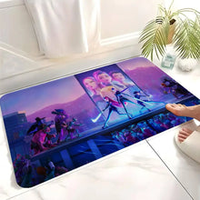 Lade das Bild in den Galerie-Viewer, K-Pop Demon Hunters Zimmerteppiche und Matten mit rutschfester Unterseite
