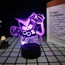 Lade das Bild in den Galerie-Viewer, Brawl Stars Nachtlicht Lampe mit 3D und Farbwechsel Effekt
