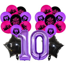 Lade das Bild in den Galerie-Viewer, Kpop Demon Hunter Saja Boys Geburtstags Deko
