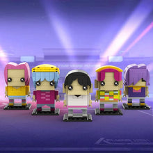 Lade das Bild in den Galerie-Viewer, Huntrx K-Pop Demon Hunters Charakterfiguren als Klemmbaustein-Bausets zum Selberbauen
