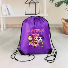 Lade das Bild in den Galerie-Viewer, Stylische Hunterix K-Pop Demon Hunters Kordeltasche für Fans
