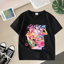 Lade das Bild in den Galerie-Viewer, Stylische K-Pop Demon Hunters T-Shirts für Kinder
