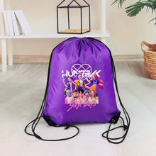 Lade das Bild in den Galerie-Viewer, Stylische Hunterix K-Pop Demon Hunters Kordeltasche für Fans
