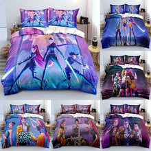 Lade das Bild in den Galerie-Viewer, Bettwäsche im Huntrix K-Pop Demon Hunters Design – erhältlich in mehreren Motiven
