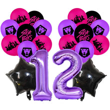 Lade das Bild in den Galerie-Viewer, Kpop Demon Hunter Saja Boys Geburtstags Deko
