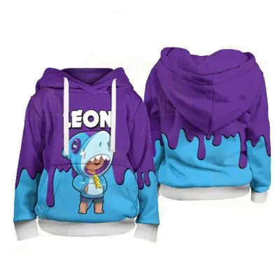 Brawl Stars Hoodies Pullover für Kinder oder Erwachsene