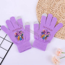 Lade das Bild in den Galerie-Viewer, Lila K-Pop Demon Hunters Winterhandschuhe für warme Hände an kalten Tagen
