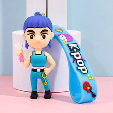 Lade das Bild in den Galerie-Viewer, Farbenfrohe K-Pop Demon Hunters Anhänger und Keychains für Fans
