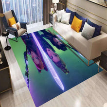 Lade das Bild in den Galerie-Viewer, Spielteppich im Stil der K-Pop Demon Hunters – ideal fürs Kinderzimmer
