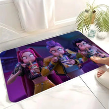 Lade das Bild in den Galerie-Viewer, K-Pop Demon Hunters Zimmerteppiche und Matten mit rutschfester Unterseite
