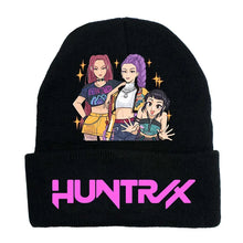 Lade das Bild in den Galerie-Viewer, Kuschelig warme Winter-Beanies im K-Pop Demon Hunters Design
