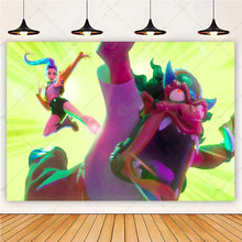 Lade das Bild in den Galerie-Viewer, HUNTR/X K-Pop Demon Hunters Wandposter in großem Format – ideal für Feier, Party oder Geburtstag
