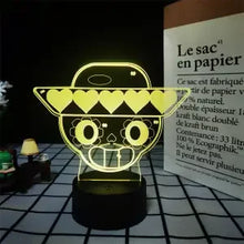 Lade das Bild in den Galerie-Viewer, Brawl Stars Nachtlicht Lampe mit 3D und Farbwechsel Effekt
