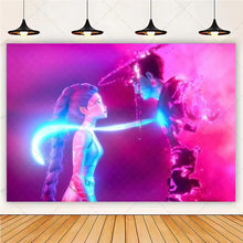 Lade das Bild in den Galerie-Viewer, HUNTR/X K-Pop Demon Hunters Wandposter in großem Format – ideal für Feier, Party oder Geburtstag
