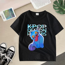 Lade das Bild in den Galerie-Viewer, Stylische K-Pop Demon Hunters T-Shirts für Kinder
