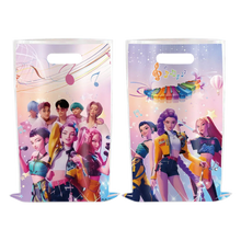 Lade das Bild in den Galerie-Viewer, Kindergeburtstag im K-Pop Demon Hunters Look – mit Banner, Bechern und weiterer Deko
