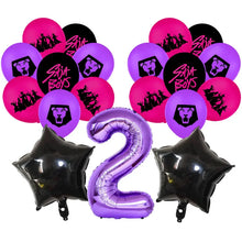 Lade das Bild in den Galerie-Viewer, Kpop Demon Hunter Saja Boys Geburtstags Deko
