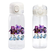 Lade das Bild in den Galerie-Viewer, Praktische Hunterx K-Pop Demon Hunters Wasserflasche für Sport &amp; Alltag – erhältlich in 400 und 600 ml
