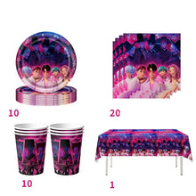 Lade das Bild in den Galerie-Viewer, Kpop Demon Hunter Saja Boys Geburtstags Deko
